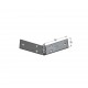 LONG HORIZONTAL STEEL FLAT HINGE 25x100
